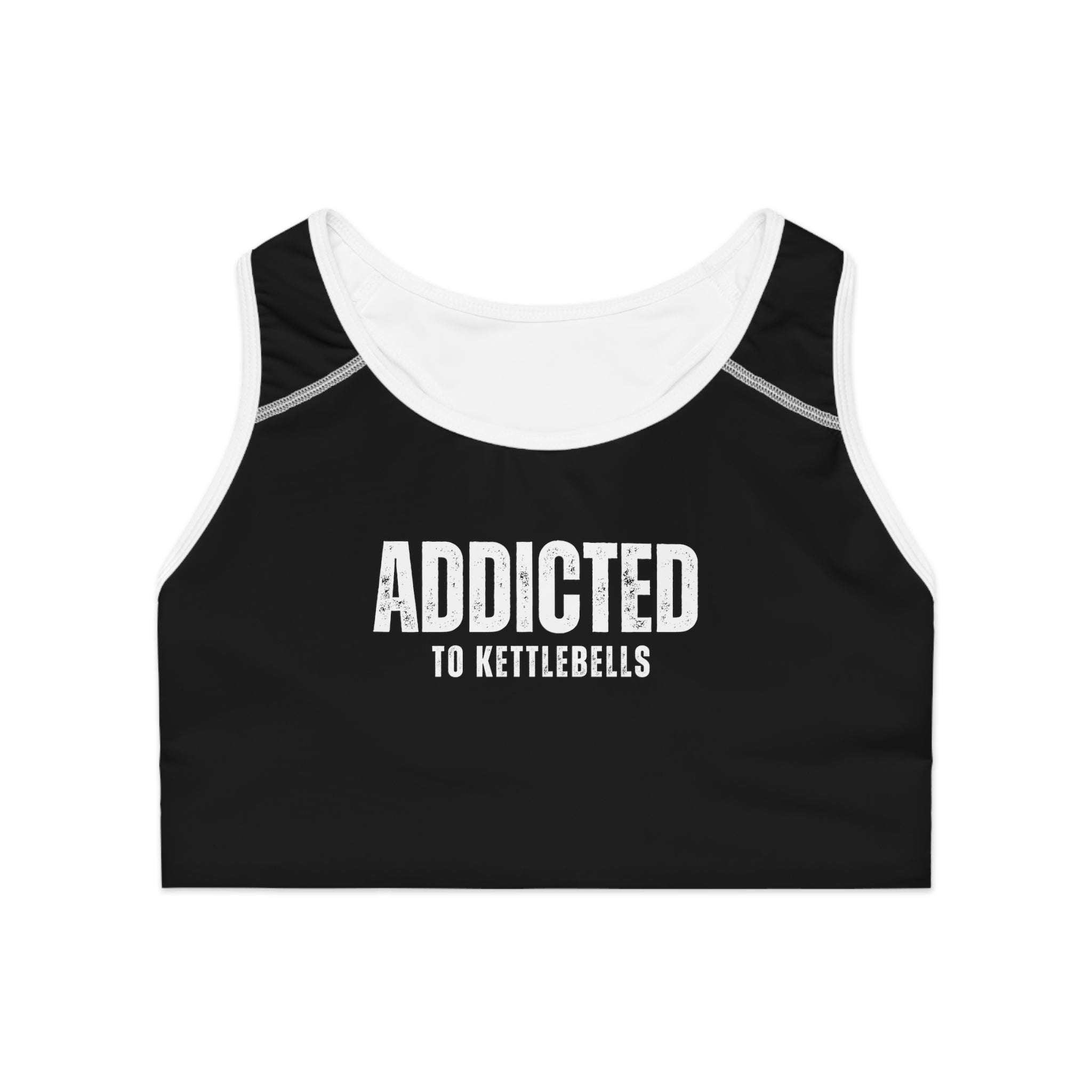 Addicted To Kettle Bells Sports Bra 2